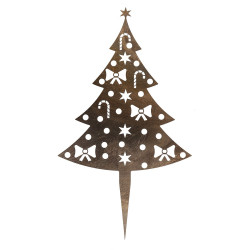 Árbol de Navidad artificial corten