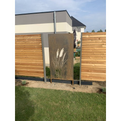 claustra jardin corten