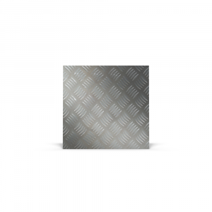 Tole aluminium damier carrée sur-mesure