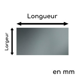 crédence alu sur mesure