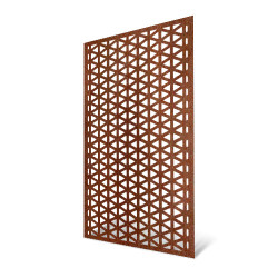 panneau décoratif metal grille