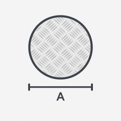 Round aluminium access cover – John Steel