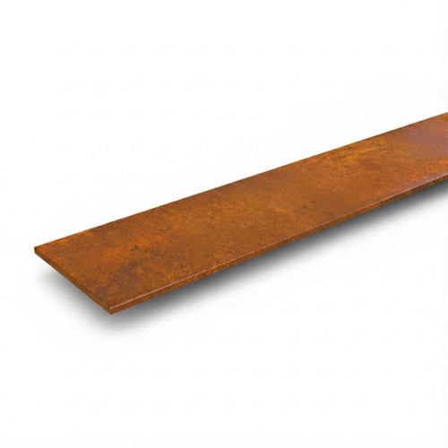 Profilé plat en acier Corten sur mesure - Découpe précise | John Steel