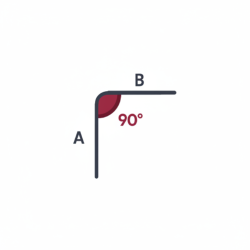 Cornière d'angle en inox brossé - John Steel