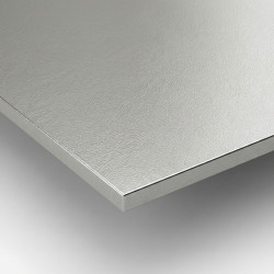 Rvs plaat met leerstructuur 1mm op maat | John Steel