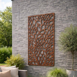 Panel exterior decorativo con patrón de escamas - 180 x 90 cm