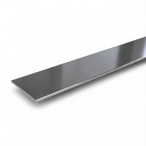 Plat profiel van mat en glanzend marine rvs - RVS 316L