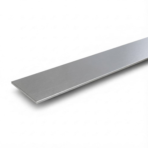 Profilé plat en inox brut - John Steel