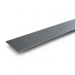 Profilé plat en aluminium anodisé | John Steel