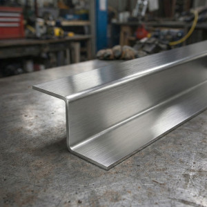 Profilo a Z in acciaio inox spazzolato - Finitura di alta gamma