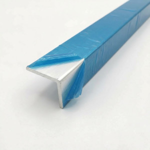 Profilo a L in alluminio grezzo filmato - John Steel
