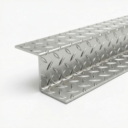 Aluminum checker plate Z profile | John Steel