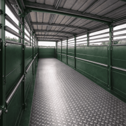 Rutschfester Viehtransporter-Boden aus Aluminium nach Maß