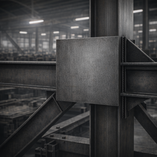 Plaques de renfort en acier brut sur mesure | John Steel