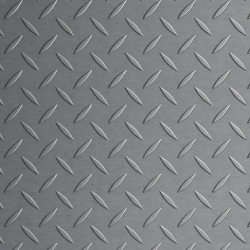 Custom tread plate aluminum kick plate - John Steel