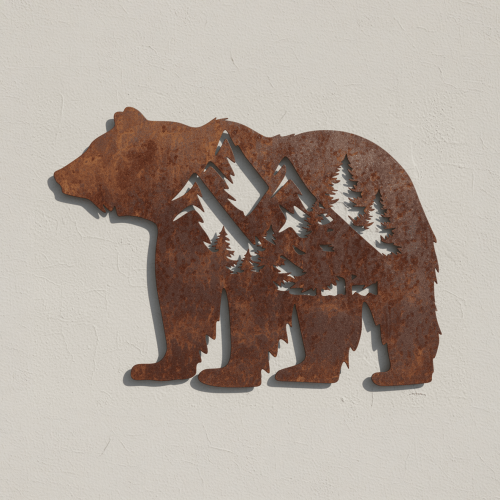 Custom bear wall art | John Steel
