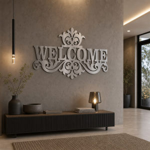 Décoration murale Welcome panoramique sur mesure | John Steel
