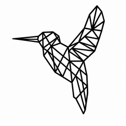 Décoration murale colibri sur mesure en métal | John Steel