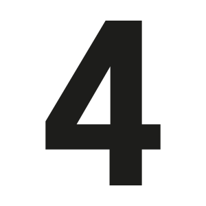 Número de casa Coolvetica por medida: 4 | John Steel