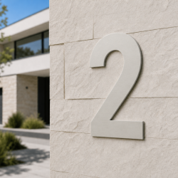 Numero civico Coolvetica su misura: 2 | John Steel