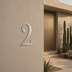 Número de casa oranienbaum a medida : número 2| John Steel