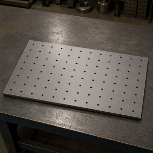 Lastafelblad Staal 1200x800 Dikte 12mm Systeem 16 | John Steel