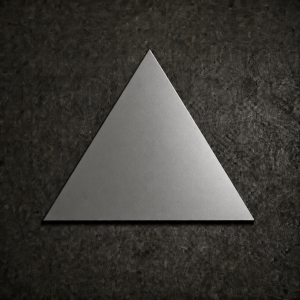 Custom Magnetic Stainless Steel Triangle | Laser Cutting John Steel