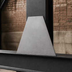 Trapèze inox marin brut sur mesure - Découpe laser 316L