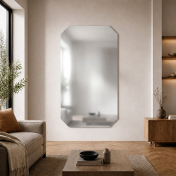 Plaque aluminium brut octogonale sur mesure | John Steel