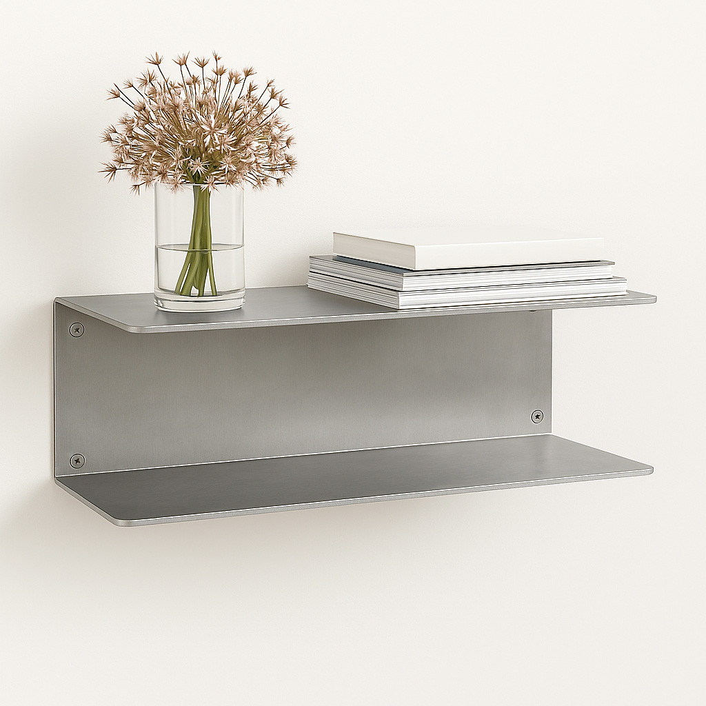 Custom Metal Wall Shelves