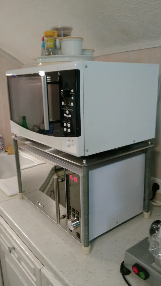 Plateau micro-ondes personnalisé - Inox brut