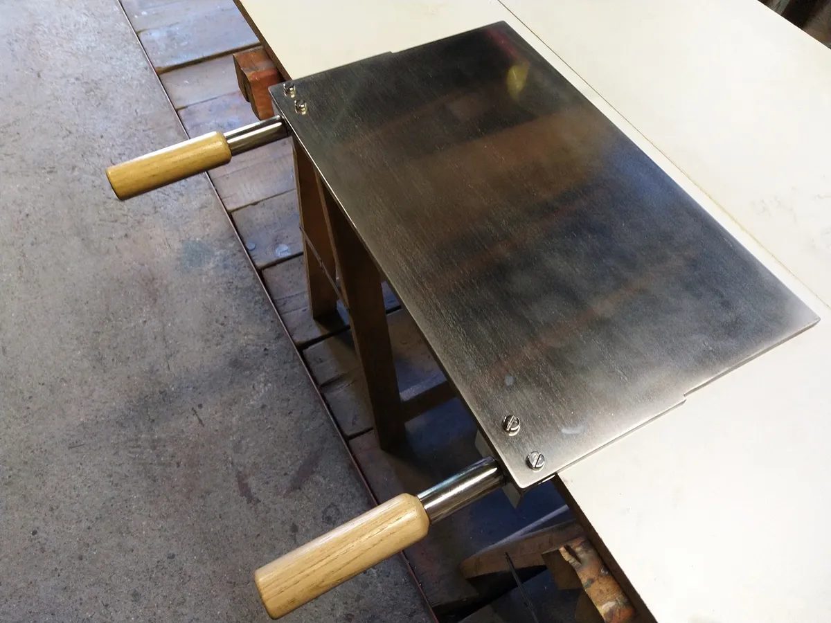 Plancha en inox brut - Inox brut