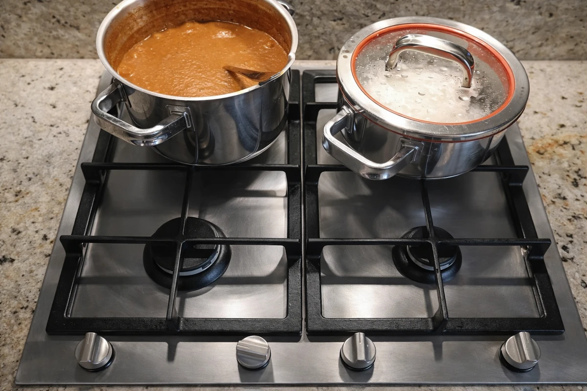 Plaque de cuisson inox – Pour les chefs qui n’aiment pas récurer - Inox brut