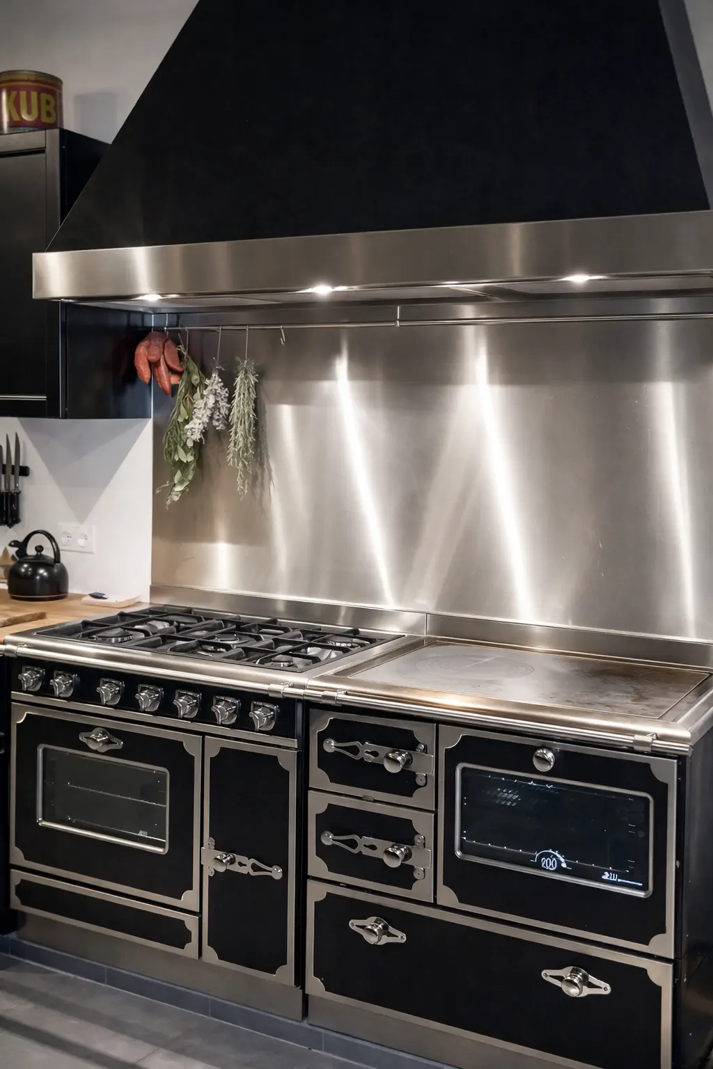 Crédence inox brossé - Inox brossé