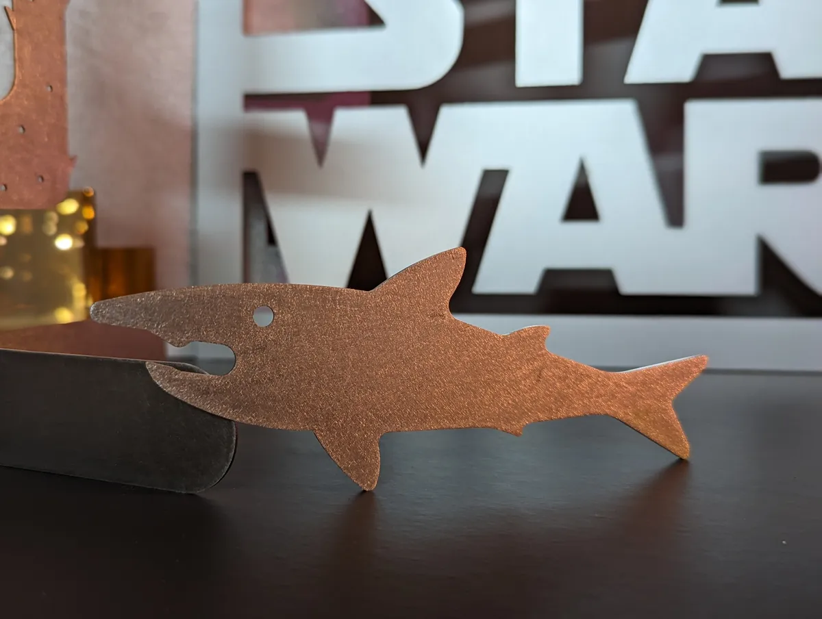 Décapsuleur requin en métal - Acier corten